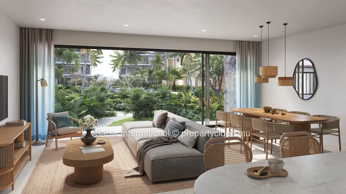 Luxurious Beachfront Penthouse in Flic en Flac with Stunning Sea Views and Top Amenities
