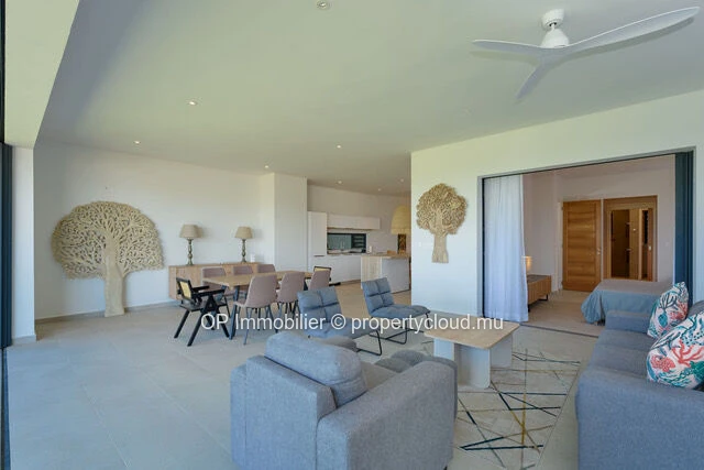 Appartement meublé de standing avec terrasse et piscine à Belle Vue Harel Mapou