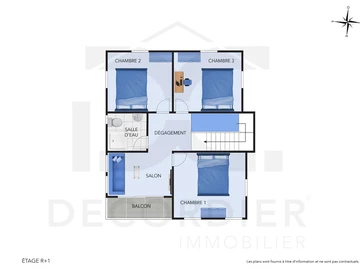 Maison de 3 Chambres