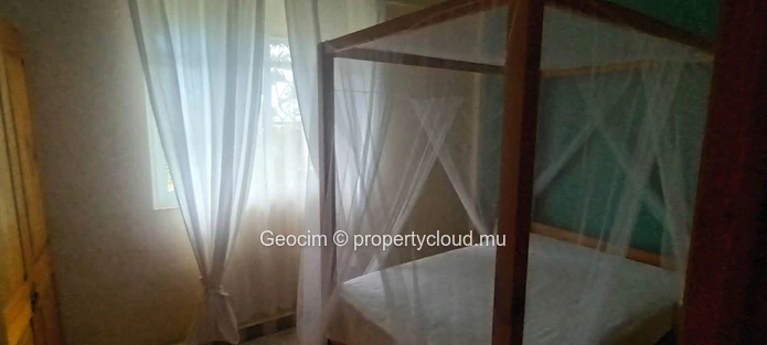 Flic en Flac Morc Anna fully furnished 2 bedrooms flat. Terrace 23 sqm. Sea View. Available now. (Sole Mandate)