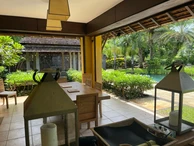 Luxury furnished villa for sale on Tamarina Golf Estate with beach club access