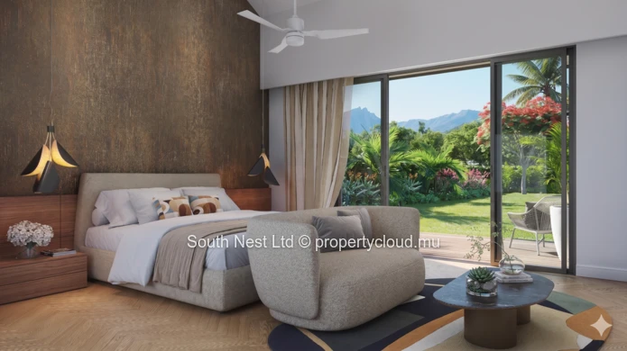 Luxury Villa Estate in Tamarin with Mountain Views