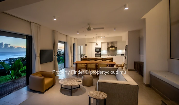 Luxurious 4-Bedroom Villa with Breathtaking Le Morne Views