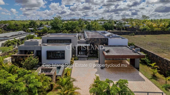 Villa 4 chambres plein pied et son jardin tropical