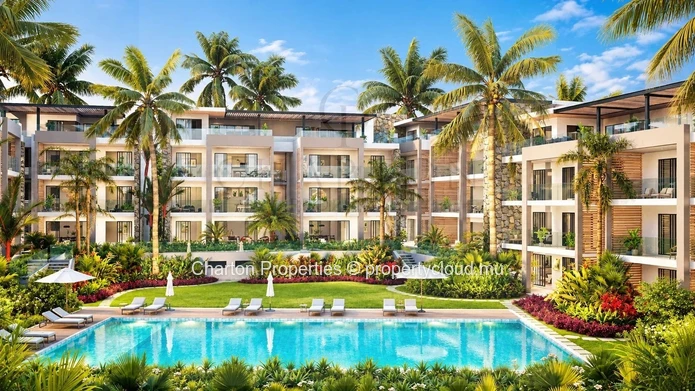 Appartement 3 chambres - L’élégance tropicale à quelques pas du lagon de Bain-Bœuf