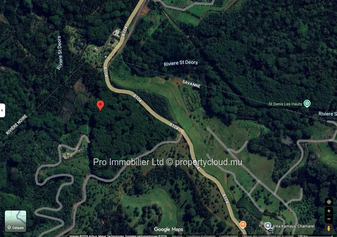 Grand terrain à vendre à Chamarel , 5 563m² avec vue imprenable.