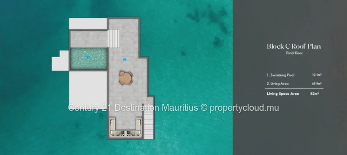 A Signature Penthouse Overlooking the Beauty of Tamarin - C7