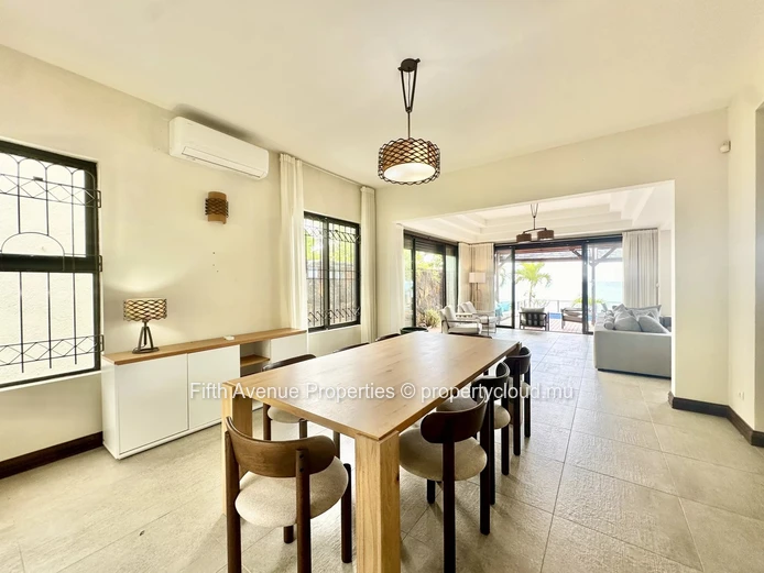 Pointe aux Canonniers - Pieds dans l'eau. Villa de 3 chambres