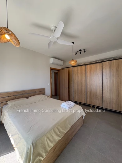 Superbe Penthouse 2 chambres en suites avec jacuzzi a Trou aux biches en location moyen terme (Au mois)i