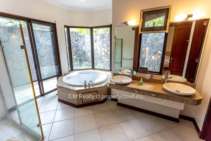 Superb villa for sale at Tamarina Golf Estate, Tamarin, Mauritius