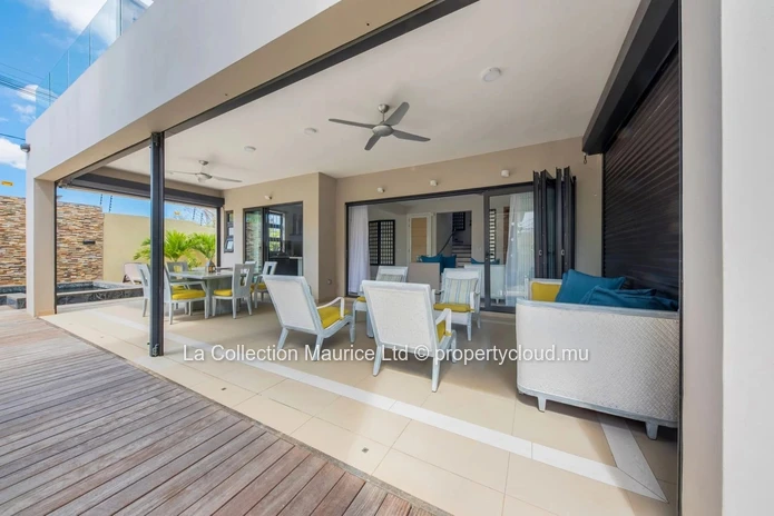 Villa I Flic en Flac I Rooftop Sea View