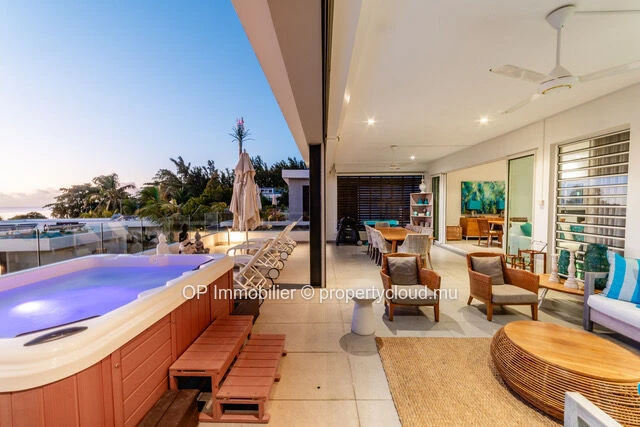 3-Bedroom Penthouse for Sale in Trou aux Biches with Shared Pool