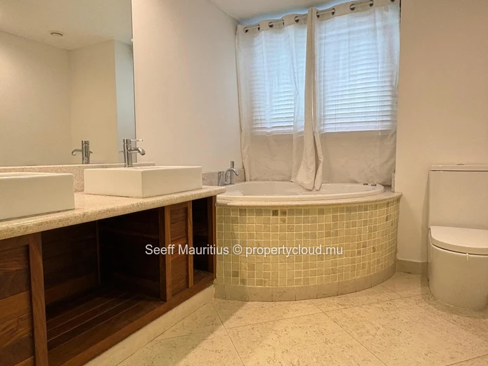 Renovated 3-bedroom apartment with sea & Le Morne views