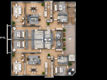 3 Bedroom Penthouse