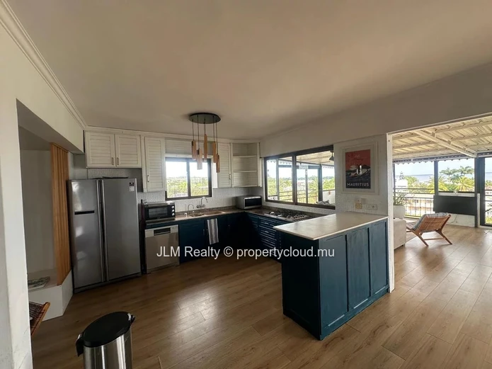 For Rent: Furnished 3-Bedroom Penthouse with Rooftop, Albion, Mauritius