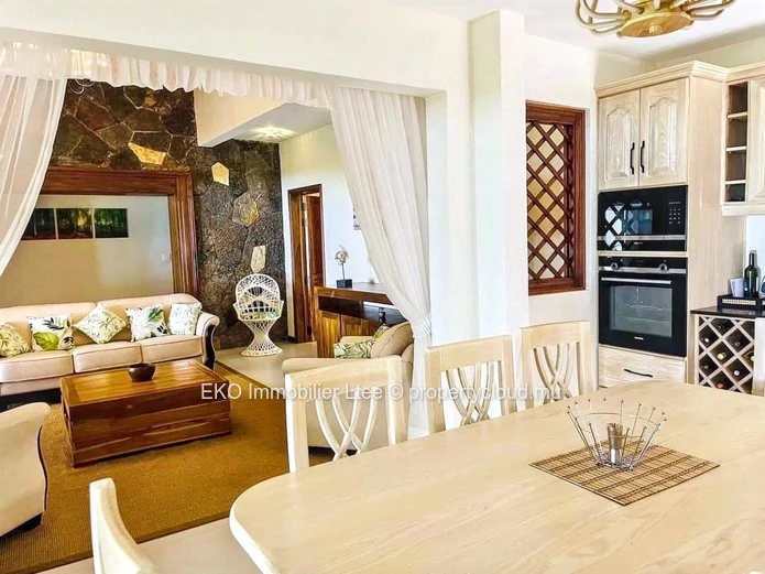Villa de rêve en front de mer à Calodyne, Grand Gaube - 3 chambres