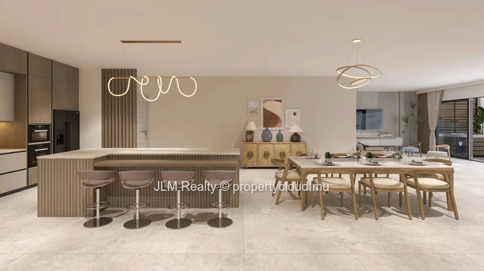 New 3-Bedroom Apartment with Partial Sea View for Sale in Tamarin, Mauritius
