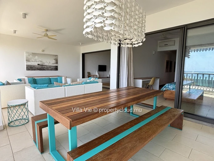 Cap Malheureux - Appartement contemporain de 3 chambres en front de mer