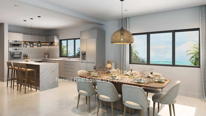 3 Bedroom App - Beachfront Living with uninterrupted views of the sea.