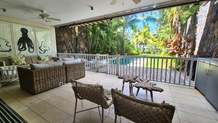 3-bedroom townhouse for sale in Anahita, with golf views, private pool, and smart home technology