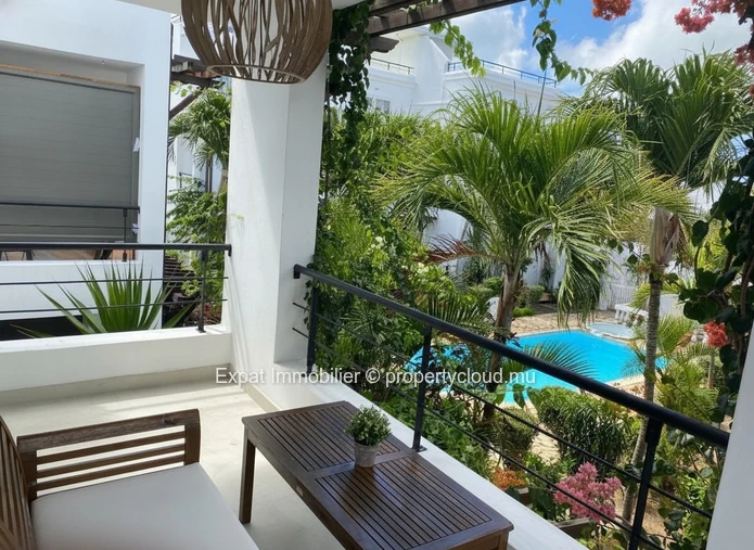 Contemporary 3-Bedroom Townhouse With Direct Access To The Sea – Pointe Aux Biches