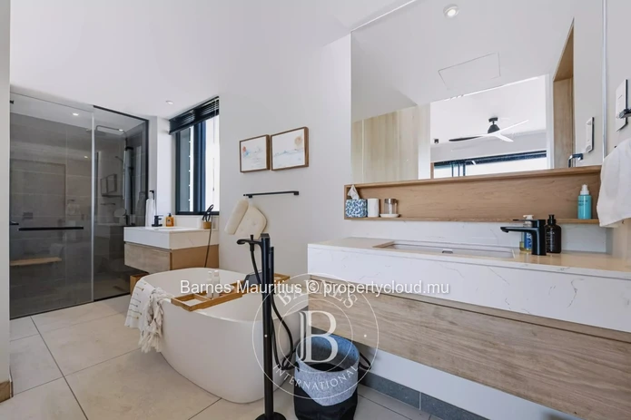POINTE AUX CANONNIERS - sea view penthouse with 3 bedrooms