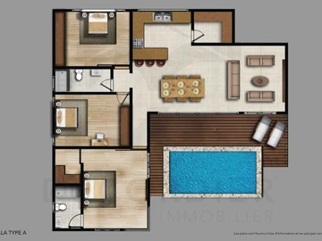Maison de 3 Chambres