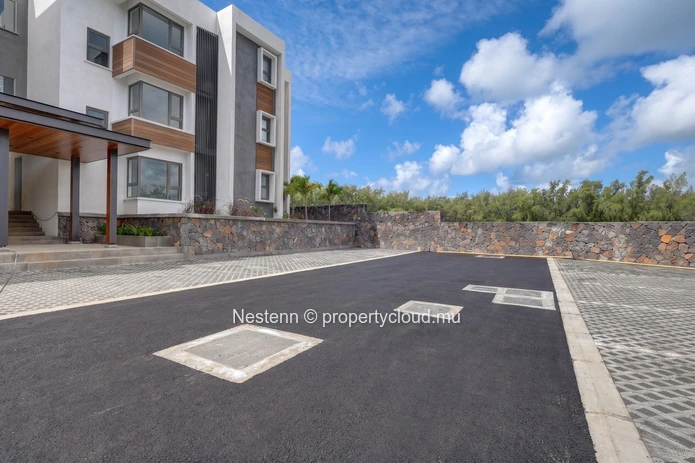 3-bedroom apartment in a seaside residence.