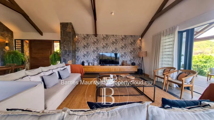 RIVIÈRE NOIRE - Family villa with panoramic views of Le Morne- 4 bedrooms