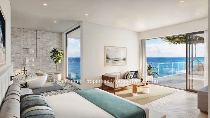 Sublimes Penthouses Vue Mer Panoramique & Pieds Dans L'eau A Balaclava - Ile Maurice