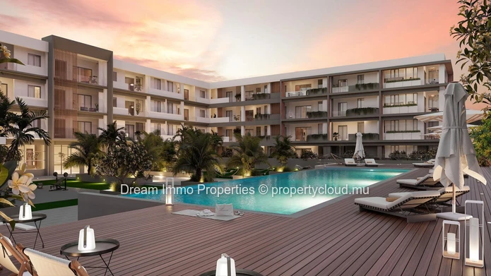 Modern 3-Bedroom Apartments With Hotel Services In Grand Baie La Croisette