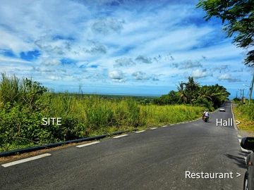 Golden Opportunity: Large Plot with Stunning Mountain and Sea Views, on the main road.