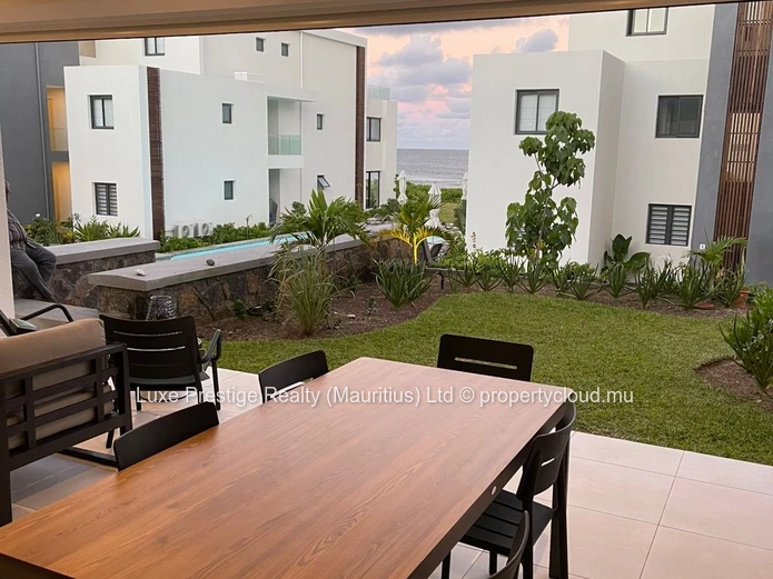 Appartement de Luxe en Front de Mer – 3 Chambres | Rez-de-Chaussée | Eastern Blue, Poste Lafayette | Vue Océan