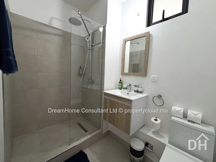Appartement meublé d'une chambre à louer à Tamarin