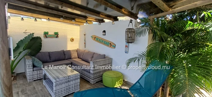 Modern furnished house with swimming pool, rooftop, and sea & mountain views