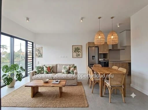 À Vendre – Appartement 1 Chambre Semi-Meublé | Résidence Privée – Pereybère | R+2