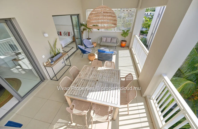 Luxurious furnished apartment in Péreybère with rooftop pool and sea view - Ideal investment for foreigners - €715,000