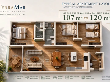 3 Bedroom Apartment