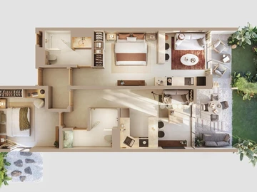 2 Bedroom Apartment