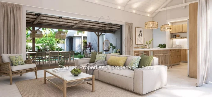 Contemporary three-bedroom villa in Cap Malheureux