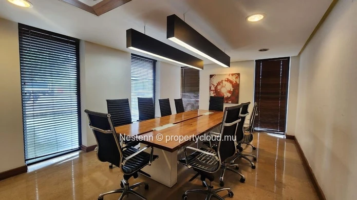 Modern office in Ebène with air conditioning garage private lift and close to amenities ideal for your business needs.