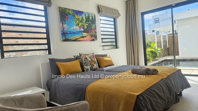 Villa de 3 chambres meublé à fort rendement locatif en vente Grand Baie 