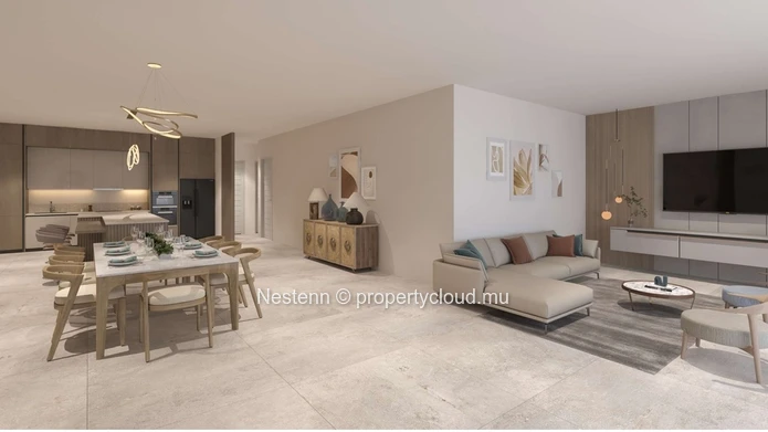 Penthouse with rooftop pool and panoramic view