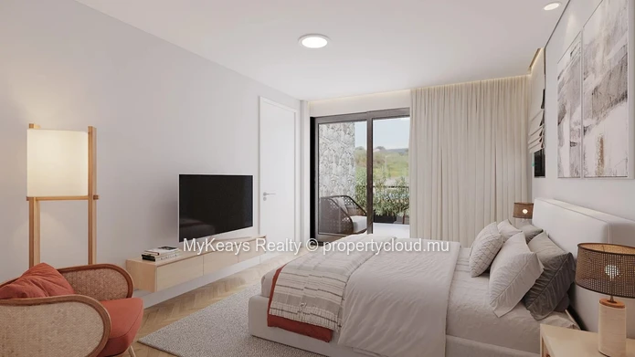 Penthouse contemporain de 176 m² à Flic en Flac