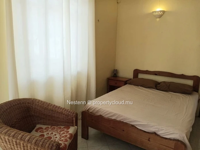 Appartement dans maison traditionnelle mauricienne dans un quartier résidentiel