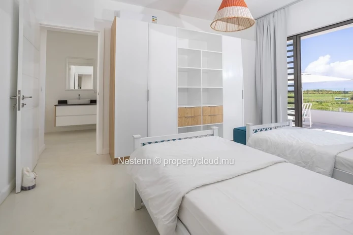 Villa d'exception de 3 chambres avec vue mer 