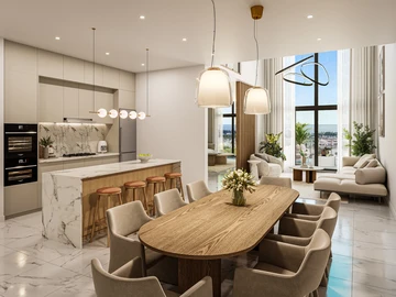 Penthouse de 3 Chambres