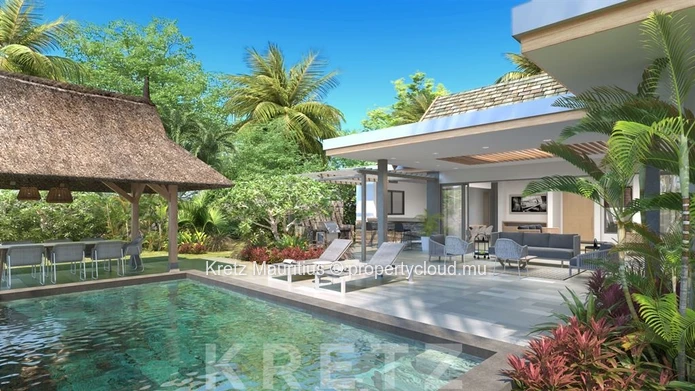 Une oasis tropicale à deux pas du lagon de Pointe d'Esny