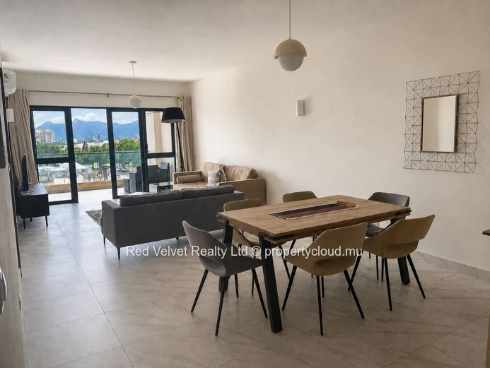 Fully Furnished 3-Bedroom Apartment for Rent in Sodnac, Quatre Bornes