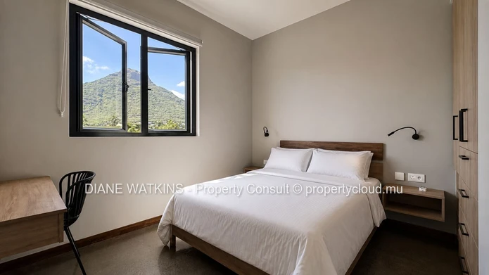 Contemporary 3-Bedroom Apartment for Rent in Tamarin | Sea View | 130 m²
